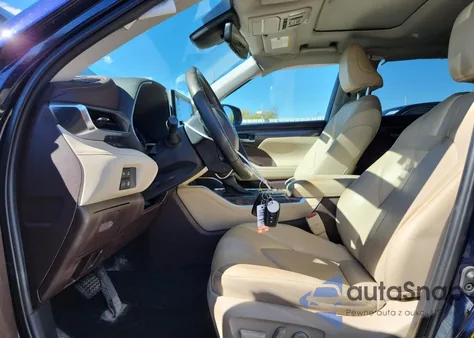 2021 Toyota Highlander Hybrid Limited z USA, uszkodzony, nr VIN 5TDXBRCH8MS054602